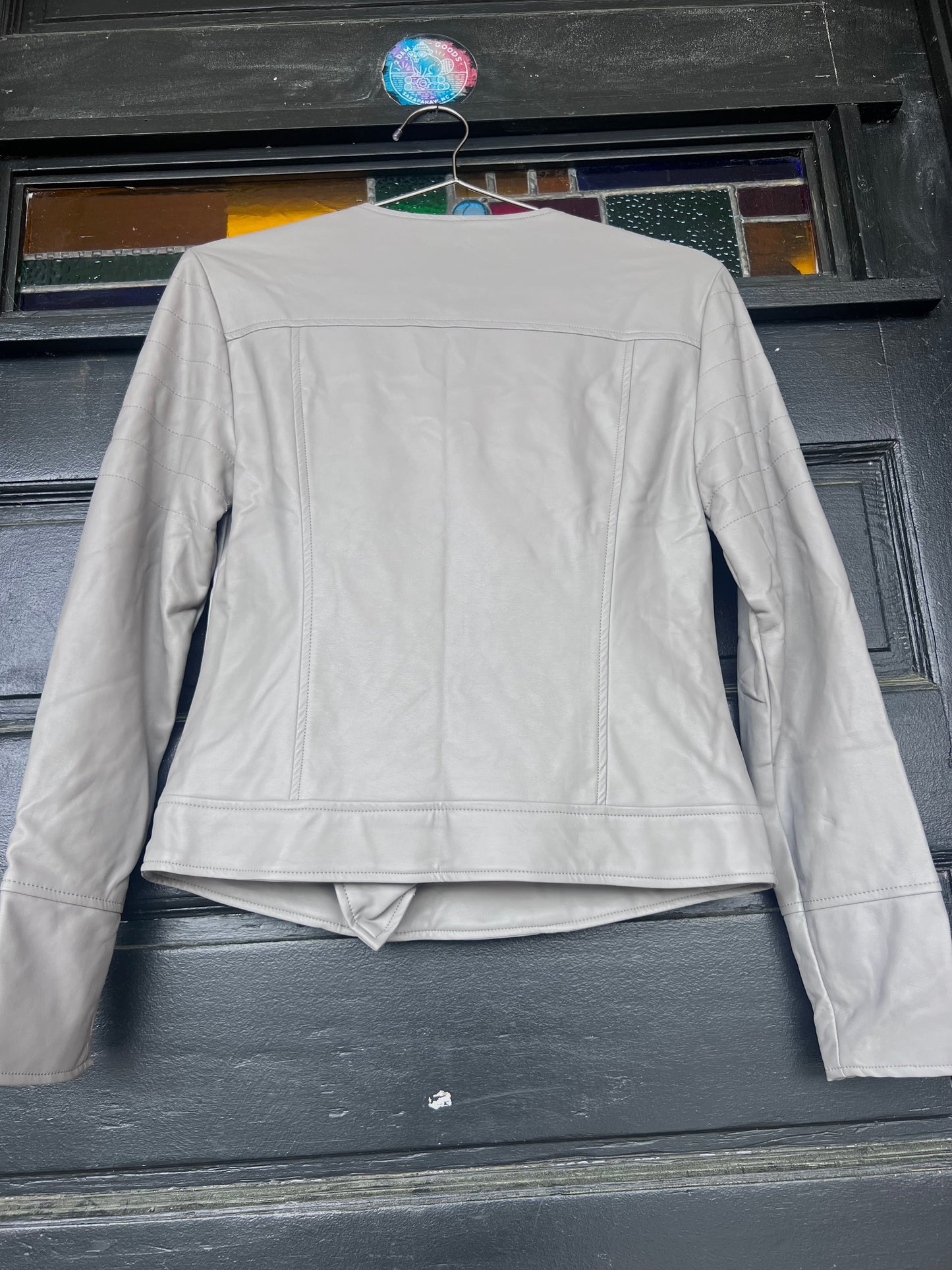 Cupcakes and Cashmere - Grey Leather - XSMALL