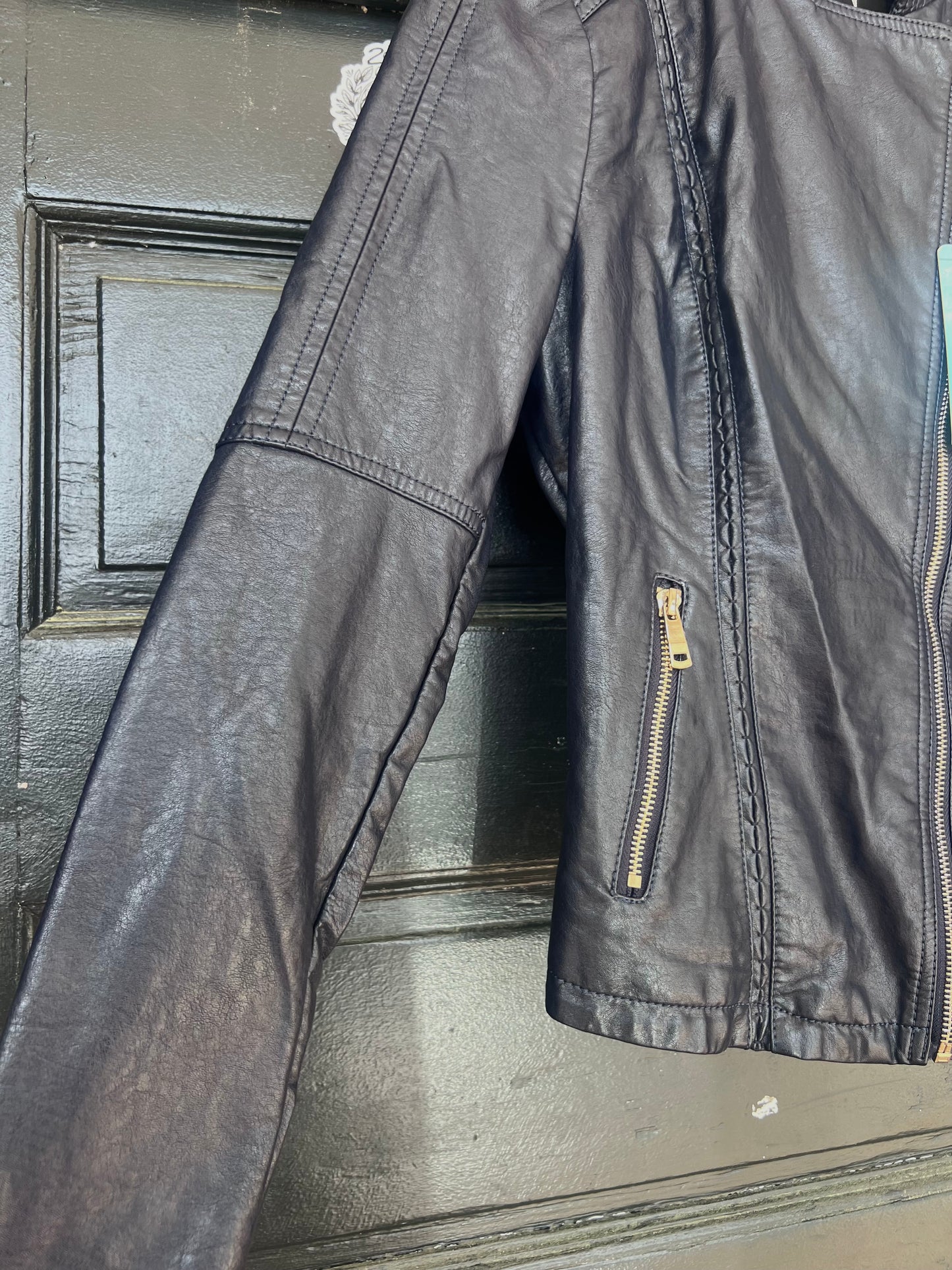 LA Coalition - Navy Leather - XSMALL