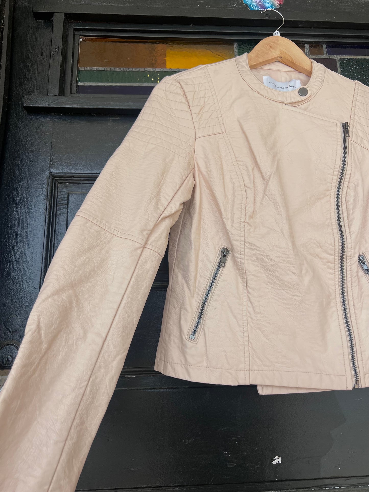 Cupcakes and Cashmere - Baby Pink Leather - SMALL