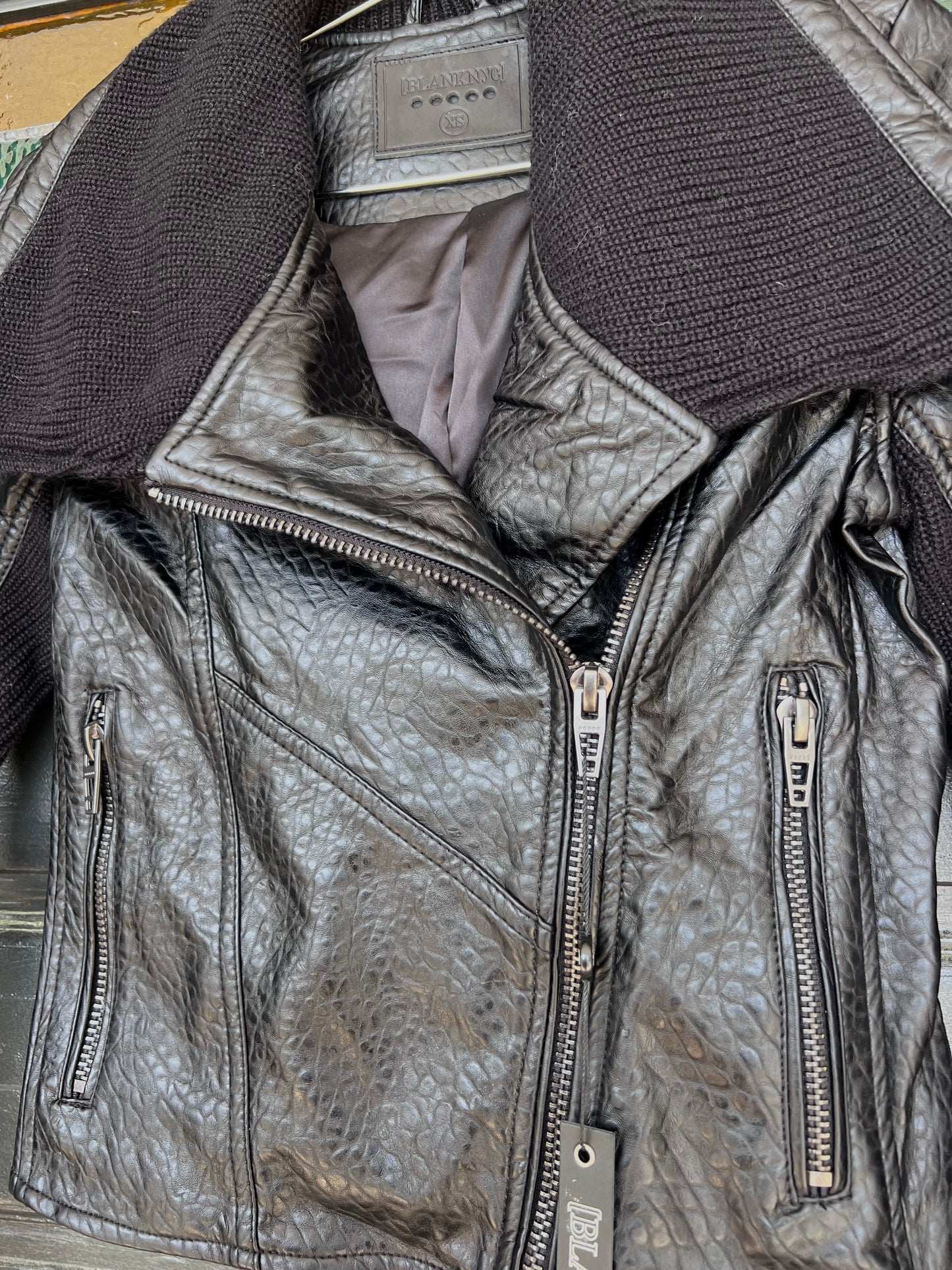 BLANKNYC - Snake Skin Leather - XSMALL