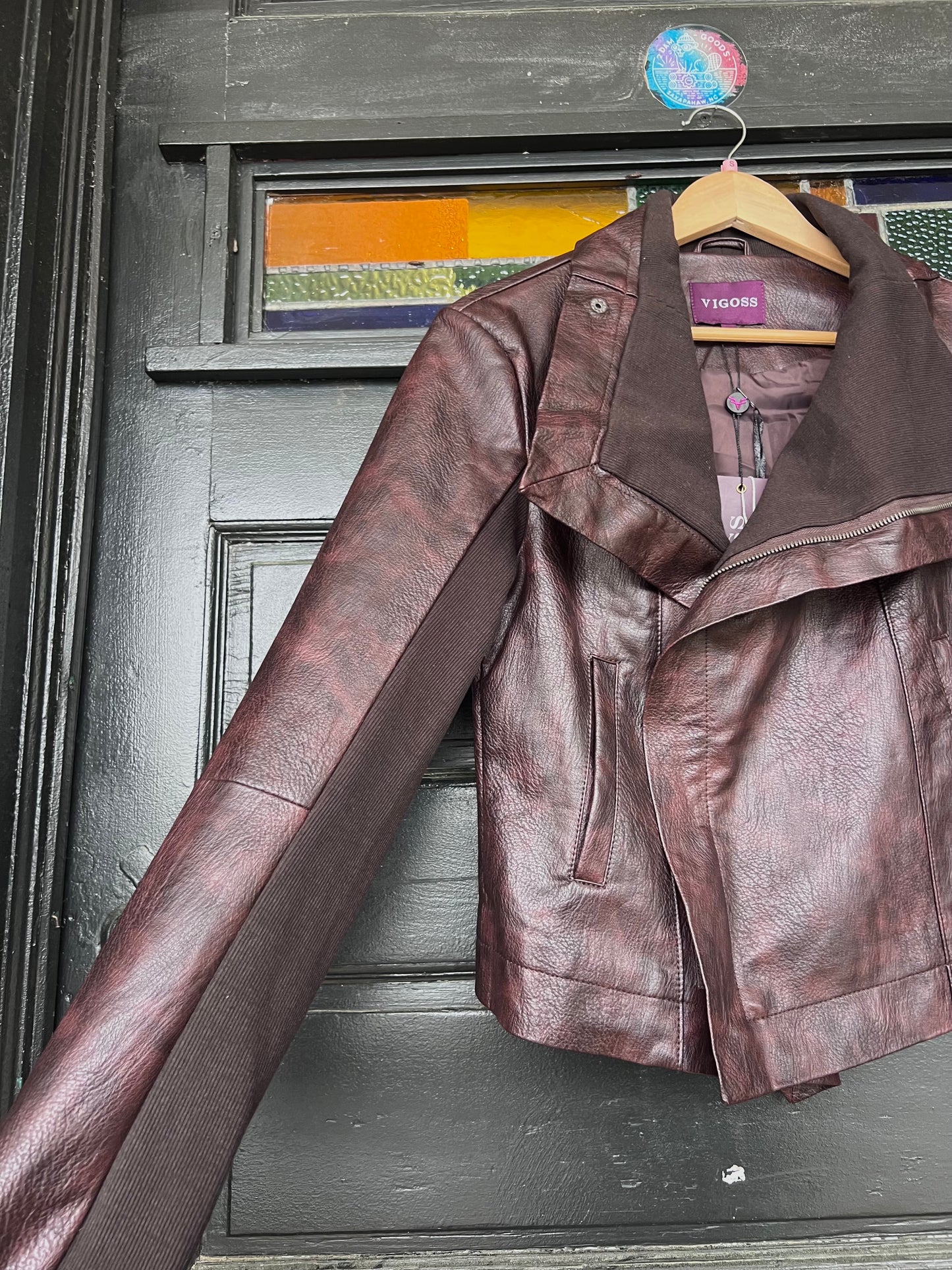Vigoss - Brown Leather W Collar - SMALL