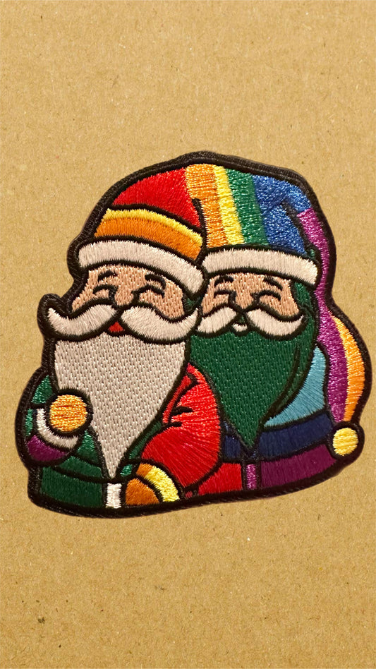 mr & mr claus | 3” embroidered patch