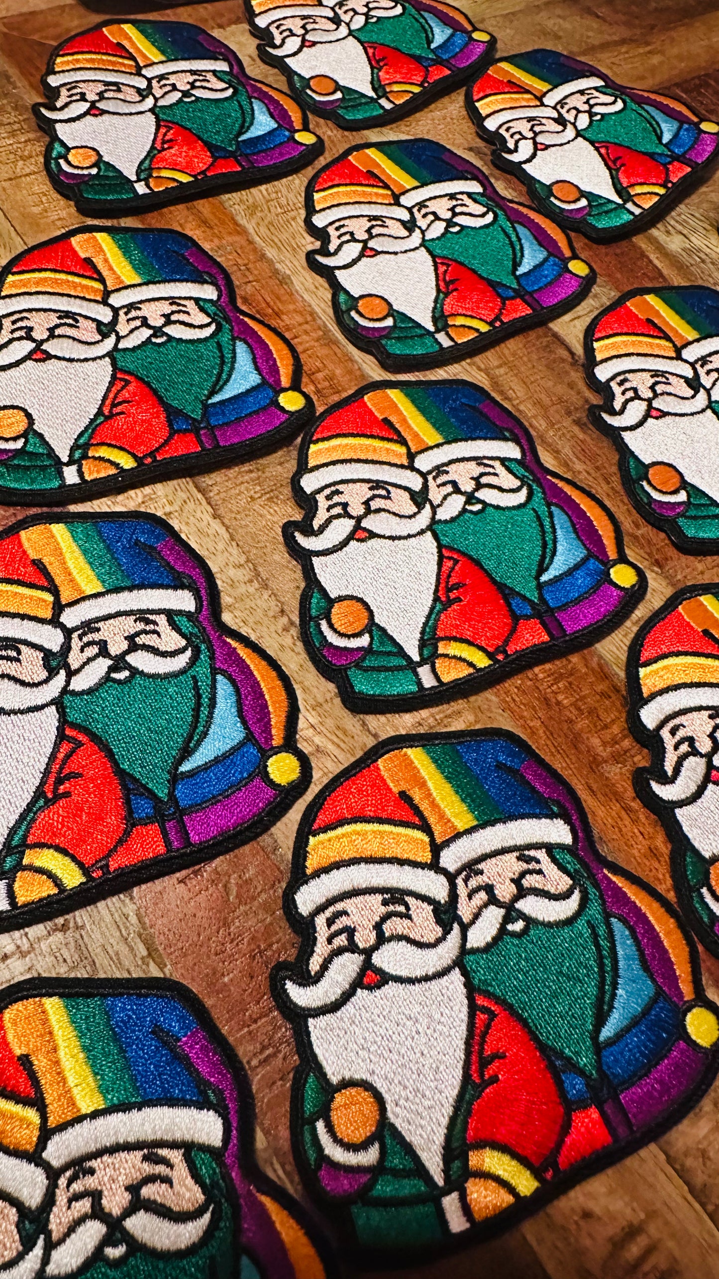 mr & mr claus | 3” embroidered patch