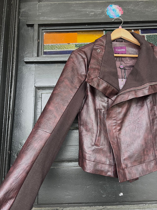 Vigoss - Brown Leather W Collar - SMALL
