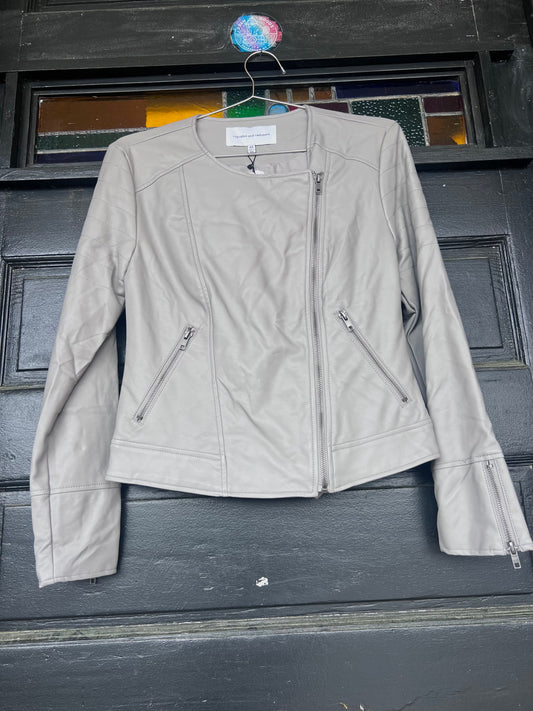 Cupcakes and Cashmere - Grey Leather - XSMALL