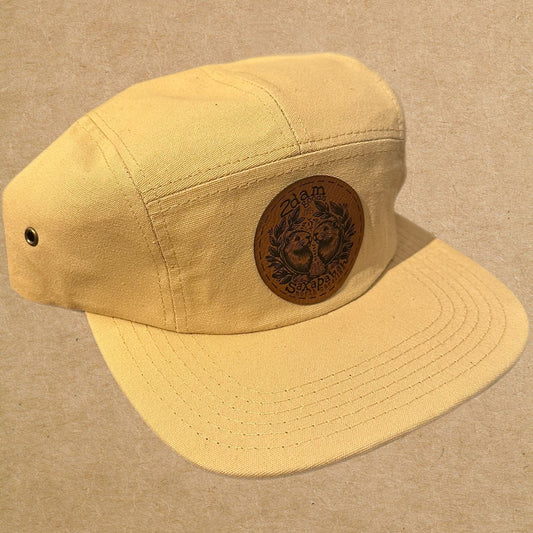 dam good tan five-panel hat